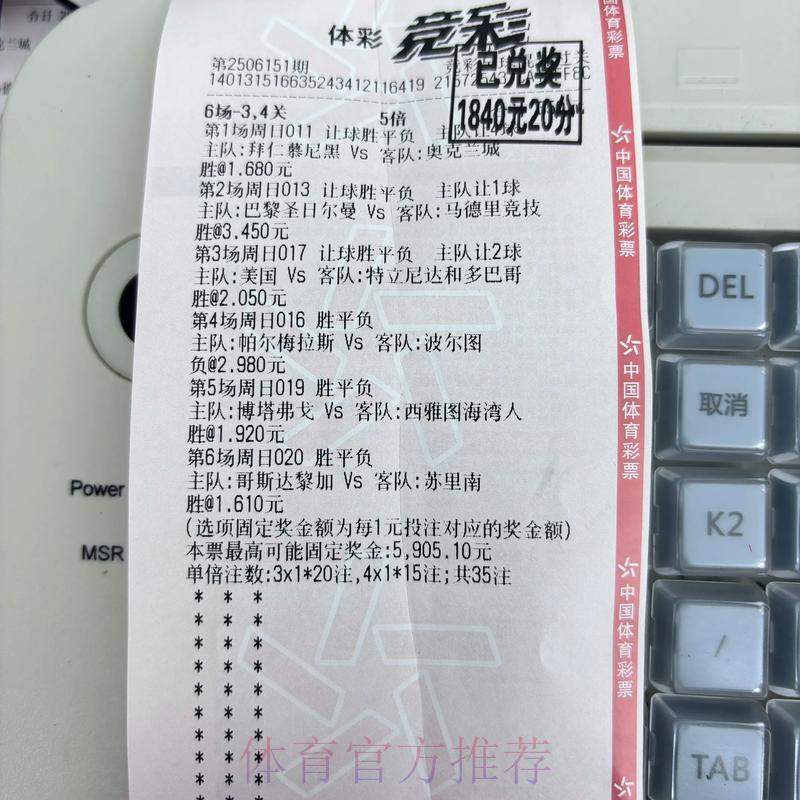 史上最幸运的世界杯竞猜赢家